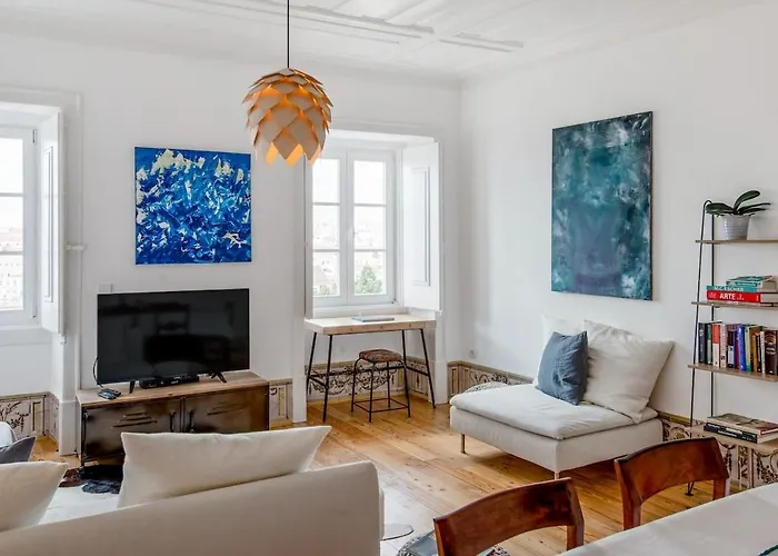 Updated Fully Equipped Comfortable With Sea View 公寓 Lisboa